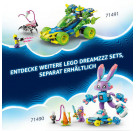 LEGO® DREAMZzz 71497 Coopers Tiger-Mech und Zeros Hot Rod Auto