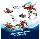 LEGO® DREAMZzz 71497 Coopers Tiger-Mech und Zeros Hot Rod Auto