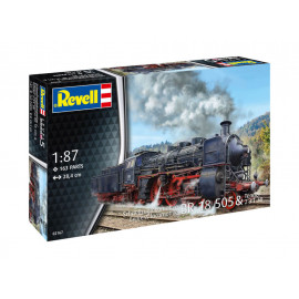 Schnellzuglokomotive BR 18 505 mit Tender 2 3  T38, Revell Modellbausatz