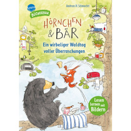 Schmachtl, Andreas H.: Mein LeseBilderBuch – Hörnchen & Bär – Ein wirbeliger Waldtag voller Überraschungen