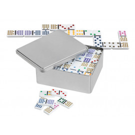 Philos Domino, Doppel 15, Metallbox
