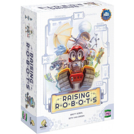 Spiel DAS! - Raising Robots, Kennerspiel ab 14 Jahren, Brettspiel