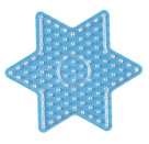 Hama® Bügelperlen Maxi-Perlen Stiftplatte Stern.