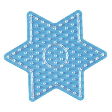 Hama® Bügelperlen Maxi-Perlen Stiftplatte Stern.