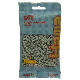HAMA Perlen Midi - Kieselgrau 1000 Perlen