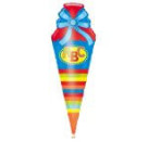 SuperShape ABC Schultüte Folienballon P35 verpackt 35 cm x 111 cm
