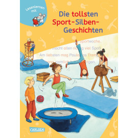 LESEMAUS zum Lesenlernen Sammelbände: Die tollsten Sport-Silben-Geschichten