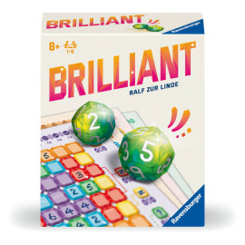 Ravensburger® 23491 - Brilliant - Spiel für Würfelfans ab 8 Jahren - Gesellschaftsspiel geeignet für 1-6 Personen - Wü