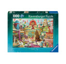 Ravensburger Puzzle 12001195 - Sweet Street - 1000 Teile Puzzle für Erwachsene und Kinder ab 14 Jahren