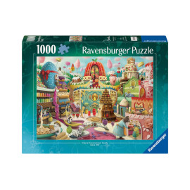 Ravensburger Puzzle 12001195 - Sweet Street - 1000 Teile Puzzle für Erwachsene und Kinder ab 14 Jahren