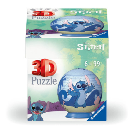 Ravensburger 3D Puzzle 11597 - Puzzle-Ball Disney Stitch - für große und kleine Stitch Fans ab 6 Jahren