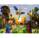 Ravensburger Kinderpuzzle - 12004177 Minecraft Baukunst und Abenteuer - Puzzle für Kinder ab 7 Jahren, mit 150 Teilen