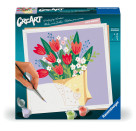 Ravensburger CreArt - Malen nach Zahlen 25518 - Tulpenstrauß - ab 12 Jahren