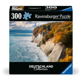 Ravensburger Puzzle 12001479 - Kreidefelsen auf Rügen - 300 Teile Puzzle Deutschland Collection für Erwachsene ab 14 J