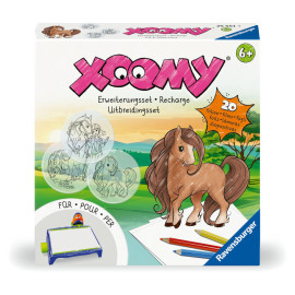Ravensburger Xoomy Erweiterungsset Pferde - Erweiterungsset für den Xoomy Midi oder Maxi, Xoomy Erweiterung mit 20 neu