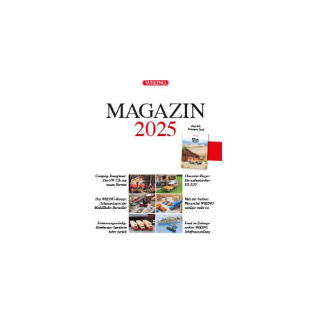 WIKING-Magazin 2025 - mit aktuellem Sortiment 2025