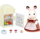 Sylvanian Families 5014 Schokoladenhasen Mutter mit Kühlschrank