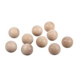 Rohholzkugeln ,ungebohrt, 20mm, SB-Btl 10Stück