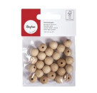 Rohholzkugeln ,gebohrt, 12mm, 3mm - DL, SB-Btl 25Stück