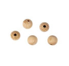 Rohholzkugeln ,gebohrt, 23mm, 6mm - DL, SB-Btl 6Stück