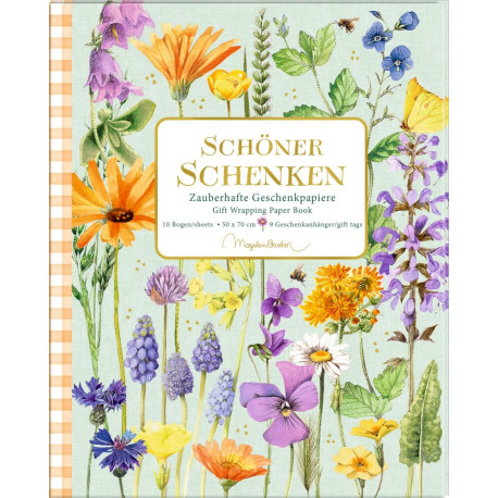 Geschenkpapier-Buch: Schöner Schenken - GartenLiebe (Bastin)