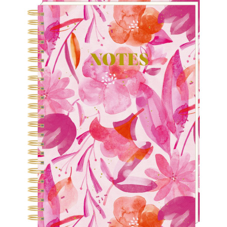 Ringbuch DIN A4: Notes - All about pink