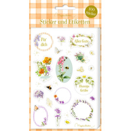 Stickerbogen: Sticker u. Etiketten GartenLiebe - M. Bastin