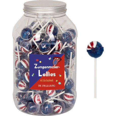 Zungenmaler-Lollies - Cola - Bunte Geschenke