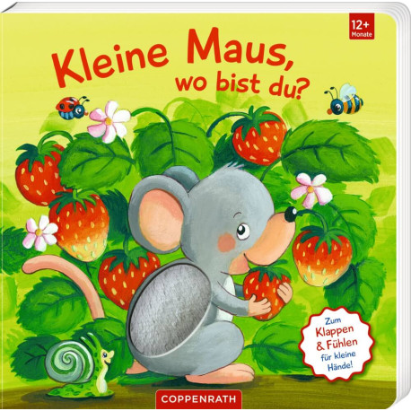 Mein 1. Guckloch-Fühlbuch: Kl.Maus, wo bist du? (Fühl.&beg.)