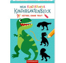 Mein k. Kindergartenblock: Rätsel ohne Text - Dinosaurier