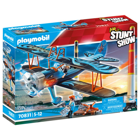 PLAYMOBIL 70831 Air Stuntshow Doppeldecker   Phönix