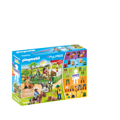 PLAYMOBIL 70978 My Figures: Horse Ranch