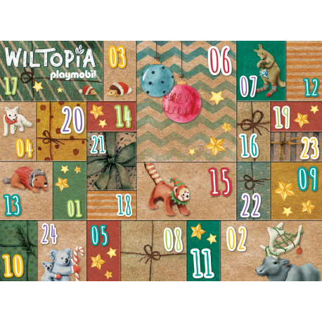 PLAYMOBIL 71006 Wiltopia - DIY Adventskalender: Tierische Weltreise