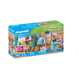 PLAYMOBIL 71241 Tierärztin für Pferde