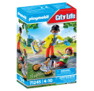 PLAYMOBIL 71245 Sanitäter mit Patient