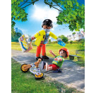 PLAYMOBIL 71245 Sanitäter mit Patient