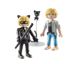 PLAYMOBIL 71337 Miraculous: Adrien & Cat Noir
