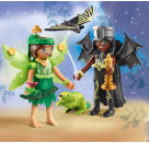 PLAYMOBIL 71350 Forest Fairy & Bat Fairy mit Seelentieren