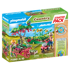 PLAYMOBIL 71380 Starter Pack Bauernhof Gemüsegarten