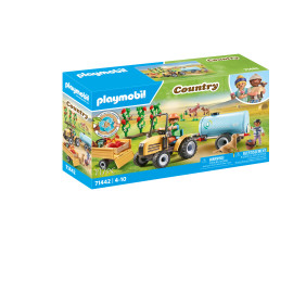 PLAYMOBIL 71442 Traktor mit Anhänger und Wassertank