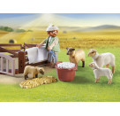 PLAYMOBIL 71444 Junger Schäfer mit Schafen
