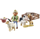 PLAYMOBIL 71444 Junger Schäfer mit Schafen