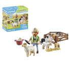 PLAYMOBIL 71444 Junger Schäfer mit Schafen