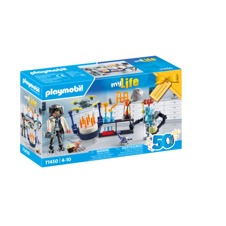 PLAYMOBIL 71450 Forscher mit Robotern