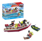 PLAYMOBIL 71464 Feuerwehrboot mit Aqua Scooter