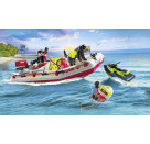 PLAYMOBIL 71464 Feuerwehrboot mit Aqua Scooter