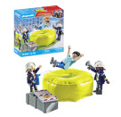 PLAYMOBIL 71465 Feuerwehrleute mit Luftkissen