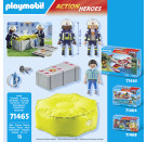 PLAYMOBIL 71465 Feuerwehrleute mit Luftkissen