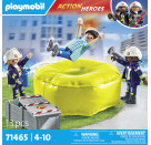 PLAYMOBIL 71465 Feuerwehrleute mit Luftkissen