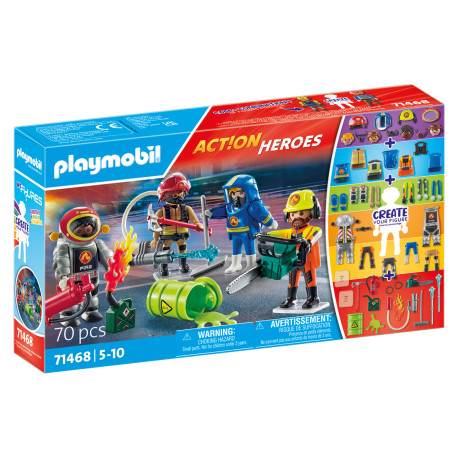 PLAYMOBIL 71468 My Figures: Feuerwehr